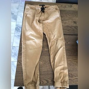 Men’s Cotton On khaki cuffed chino Jogger pants 30/30